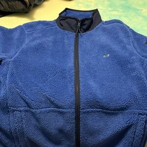 Vineyard Vines Men's Navy Performance Fleece Jacket